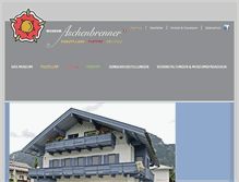Tablet Screenshot of museum-aschenbrenner.de